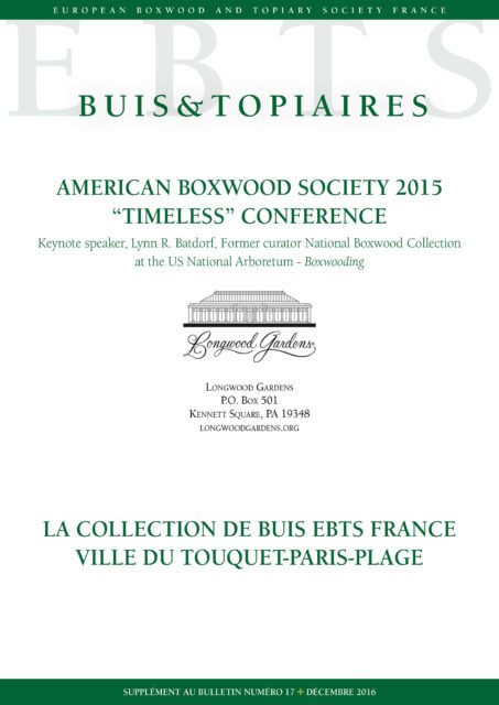 Buis & Topiaires 17 supplément
