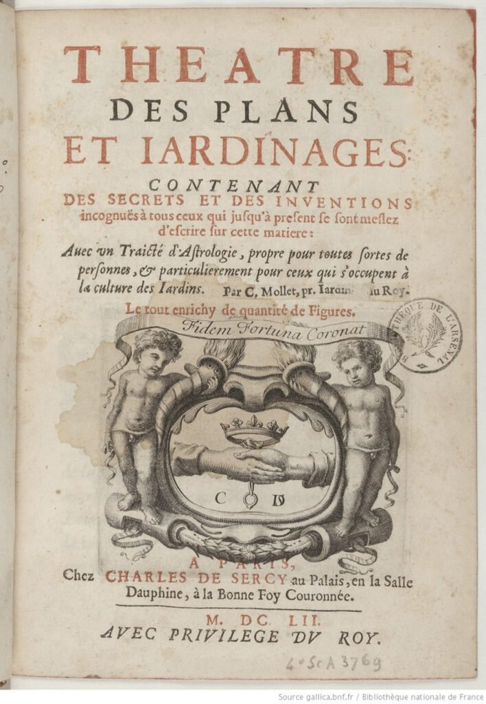 Claude Mollet, Théâtre des plans et jardinage