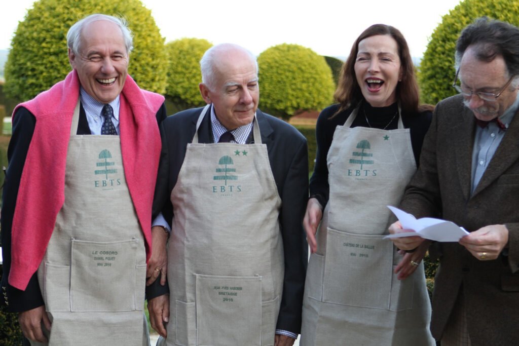 Ordre du Tablier d’Honneur EBTS France 2010 - Daniel Piquet, Jean-Yves Haberer, Marie-Françoise Mathiot-Mathon et Hubert de Cerval
