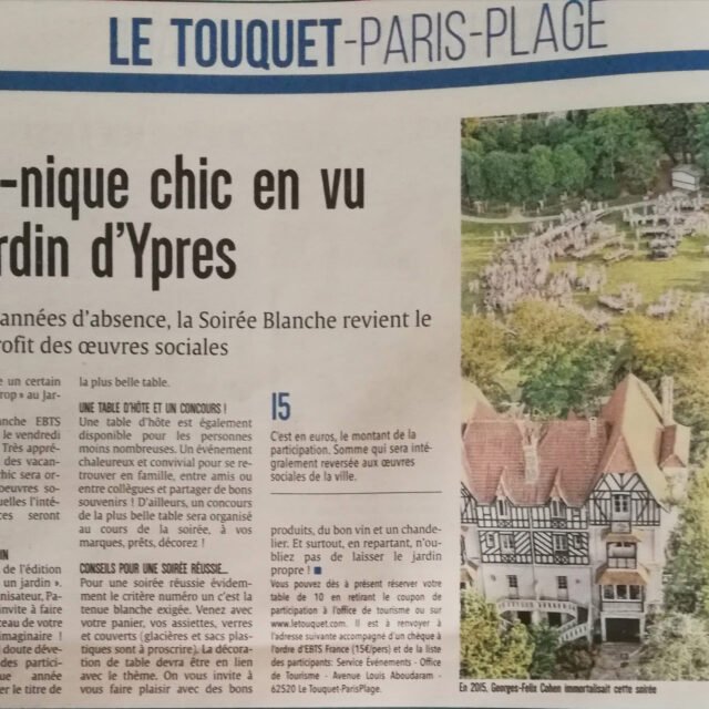 Soirées Blanches EBTS France - Le Touquet-Paris-Plage