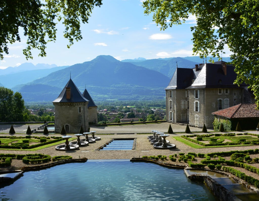 Château du Touvet - Escalier d'eau