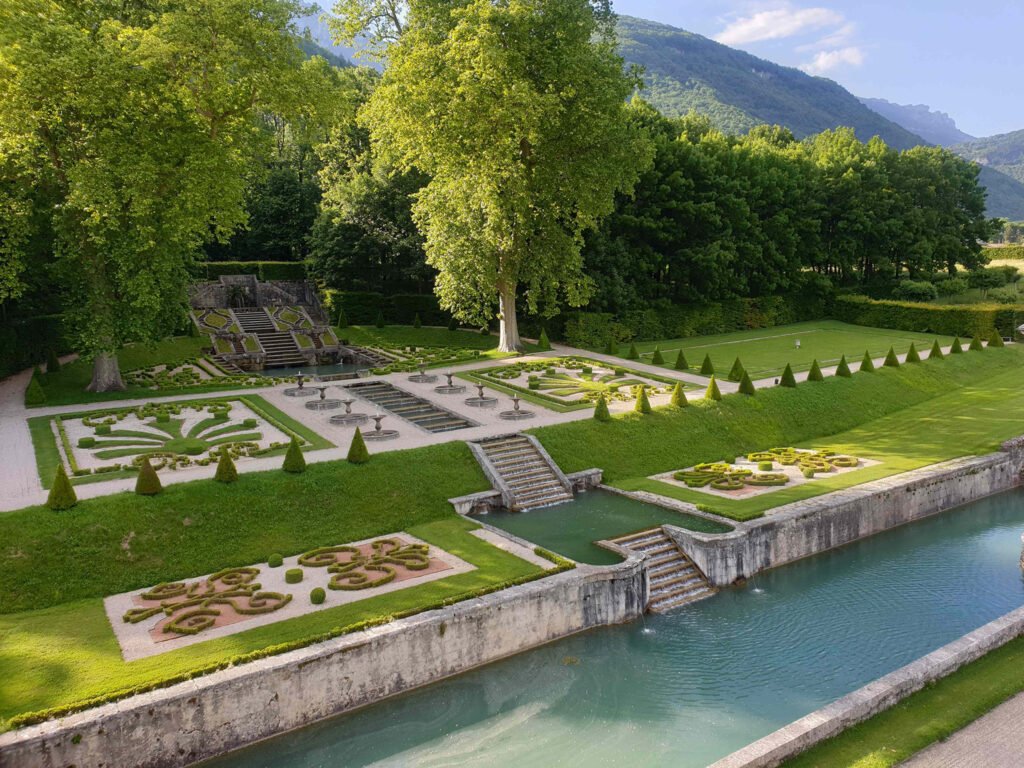 Château du Touvet - Escalier d'eau
