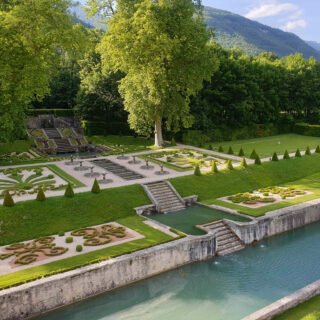 Château du Touvet - Escalier d'eau