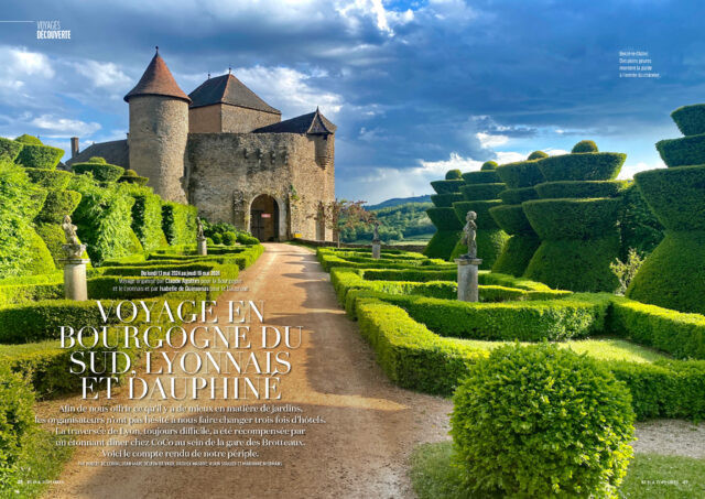Voyage en Bourgogne du Sud, Lyonnais et Dauphiné