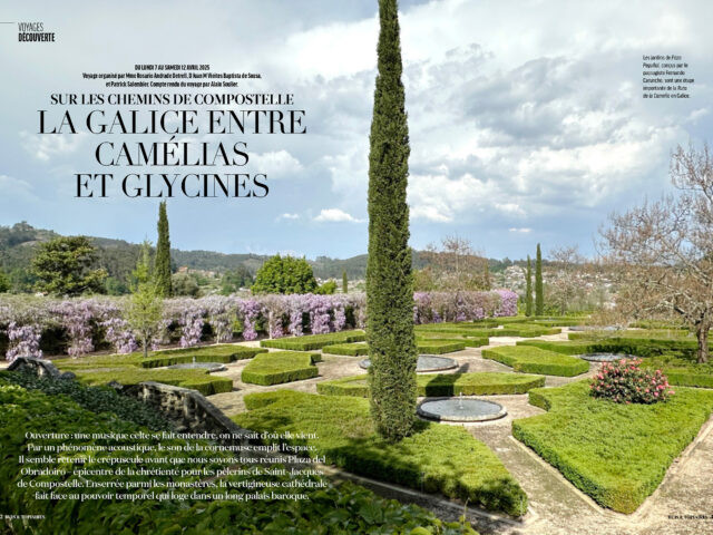 La Galice entre camélias et glycines