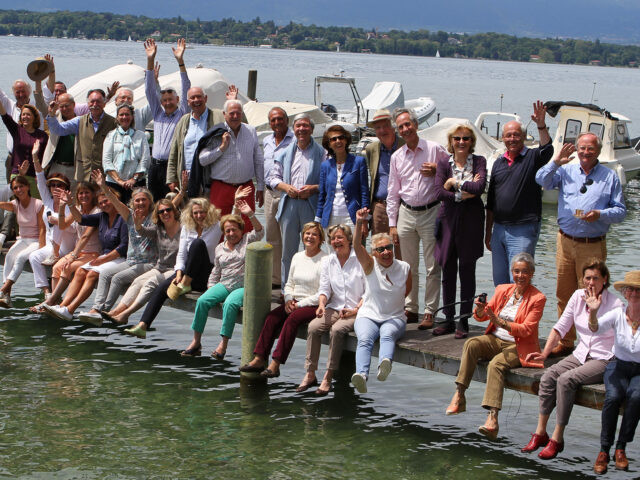 Ambiance de Riviera au bord du Lac Léman