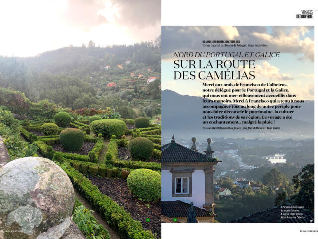 Nord du Portugal et Galice, sur la route des camélias