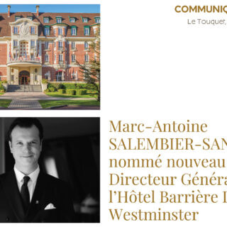 Marc-Antoine Salembier-Santi nouveau Directeur Général du Westminster