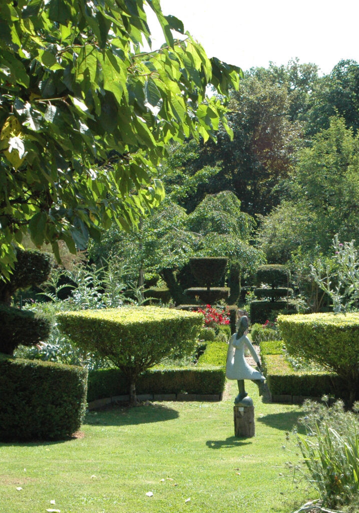 Topiaires Potager, Jardin des Métamorphozes - Valaire